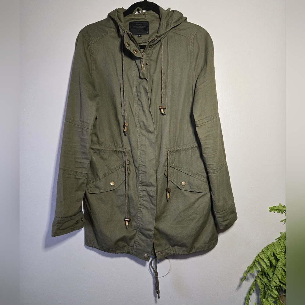 Miss London Black Label Utility Anorak Jacket –‎ Size XL – Great Condition - Picture 6 of 9